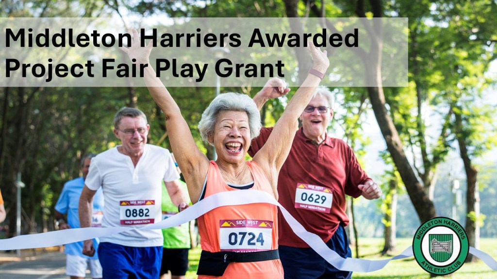 Middleton Harriers Awarded&nbsp;Grant